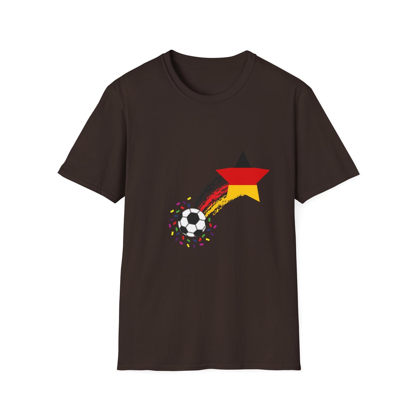 Deutsche Nationalmannschaft Fußballfan T-Shirts, Verschiede Designs, Unisex T-Shirt, Fanmotivtrikot, EM UEFA 2024 Siege, German Soccer Star