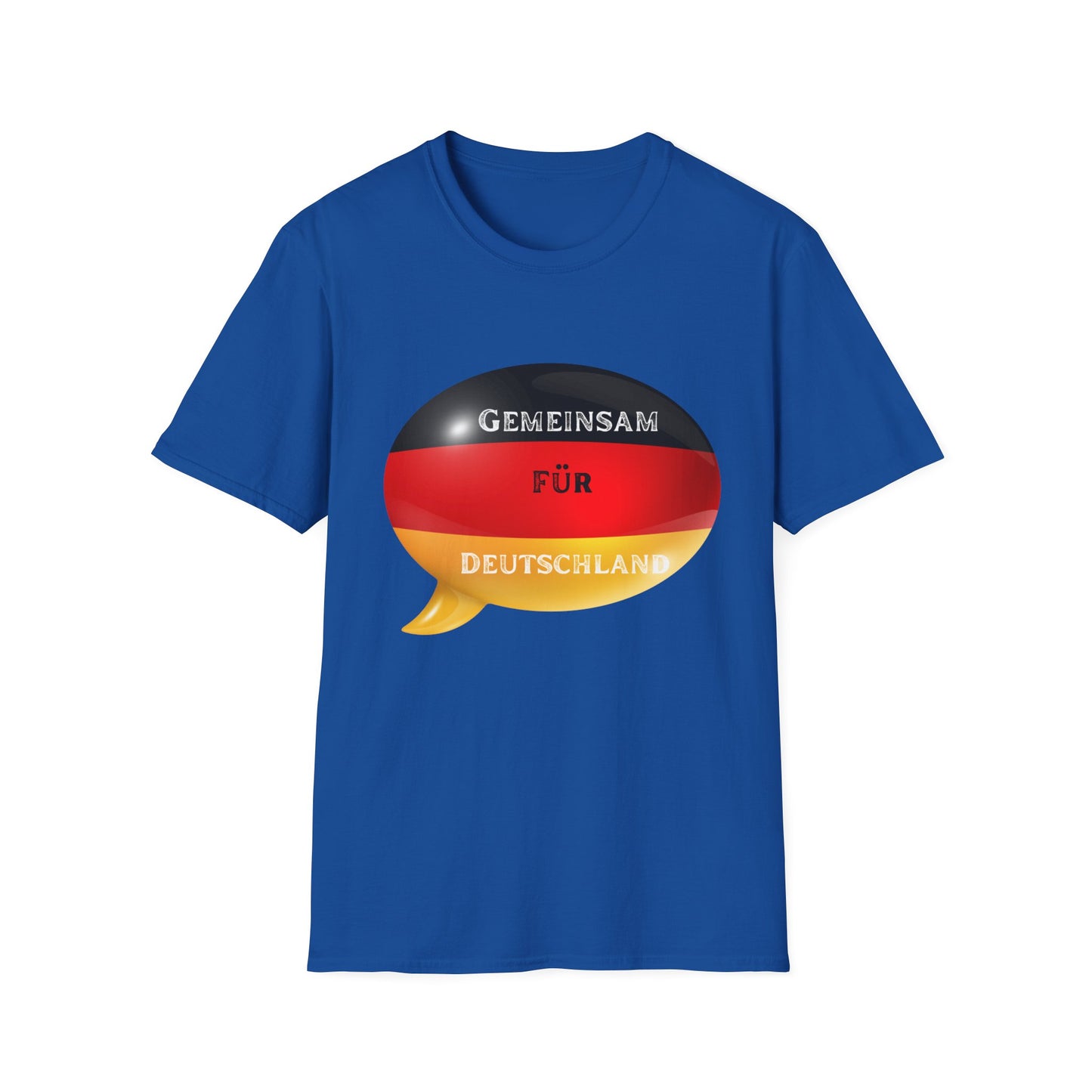 Fußballfan Unisex T-Shirts - Gemeinsam für Deutschland - Allez Team Germany!