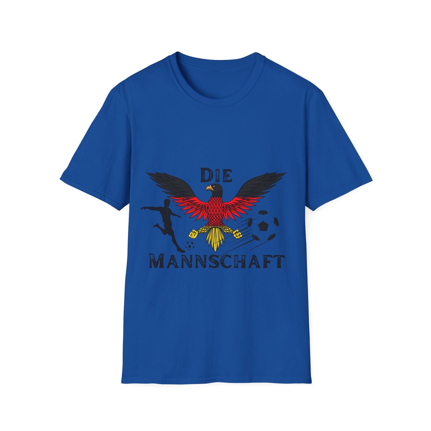 Die Mannschaft, Unisex T-Shirt mit Adler, Beste Qualität für alle Fußballfans