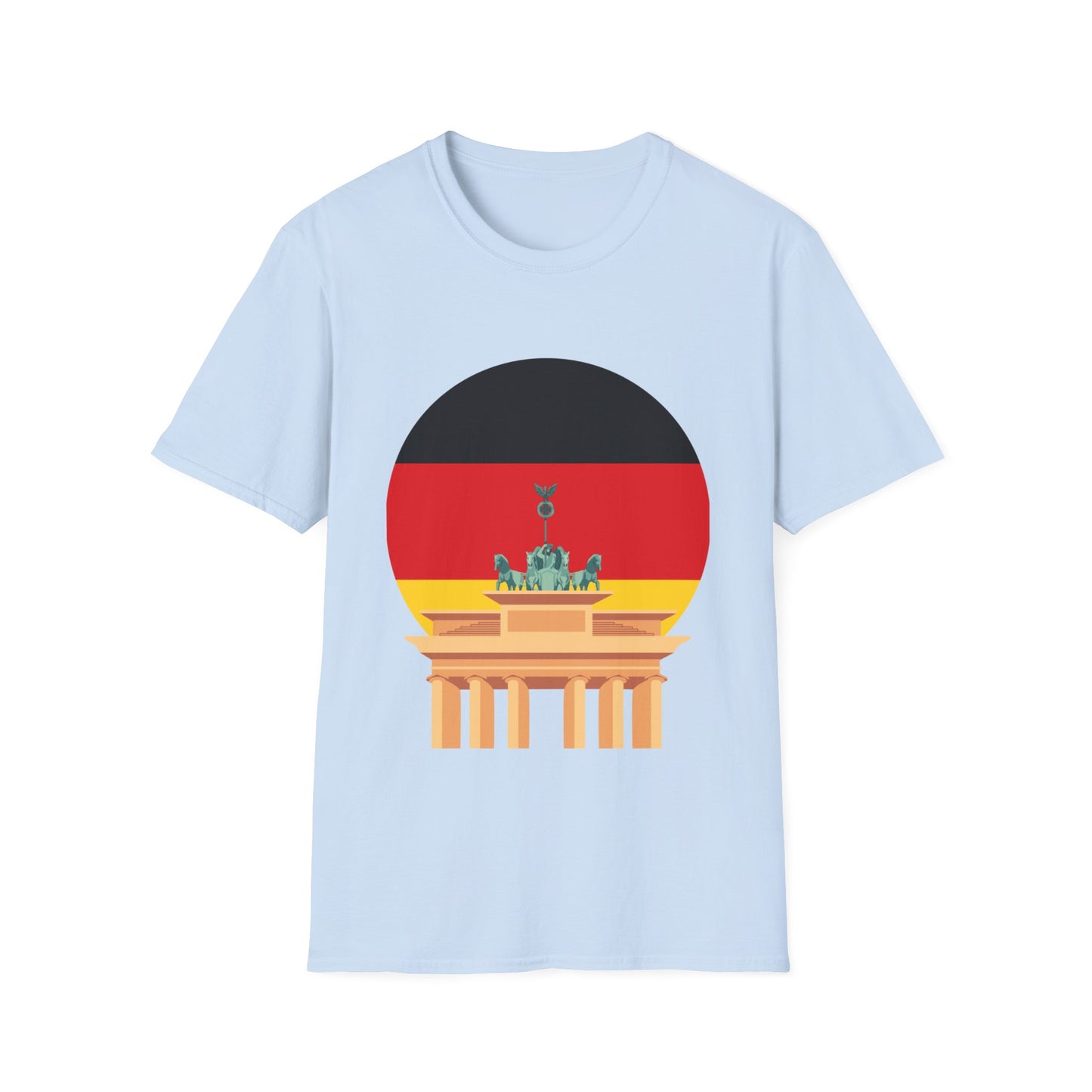 Unisex Brandenburg Tor design T-Shirt