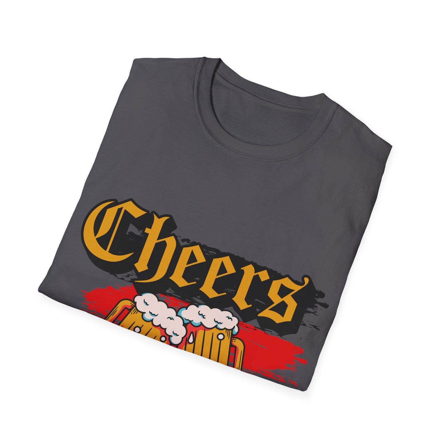 Prost und Cheers aus Deutschland, auf trendigen T-Shirts, German Beer, Made in Germany Fashion, Best Quality T-Shirts, Exzellenz und Stylish