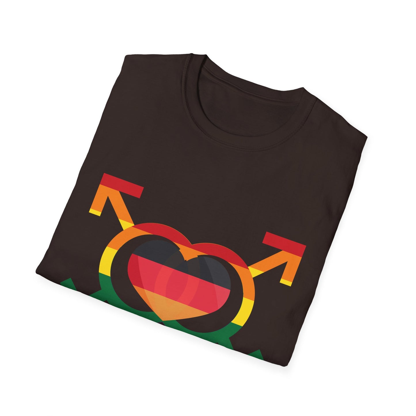 Regenbogenzauber, Einzigartige  Unisex T-Shirt Designs für alle! Farbenfrohe Eleganz, Mit lebendigen Rainbow-Motiven, All genders