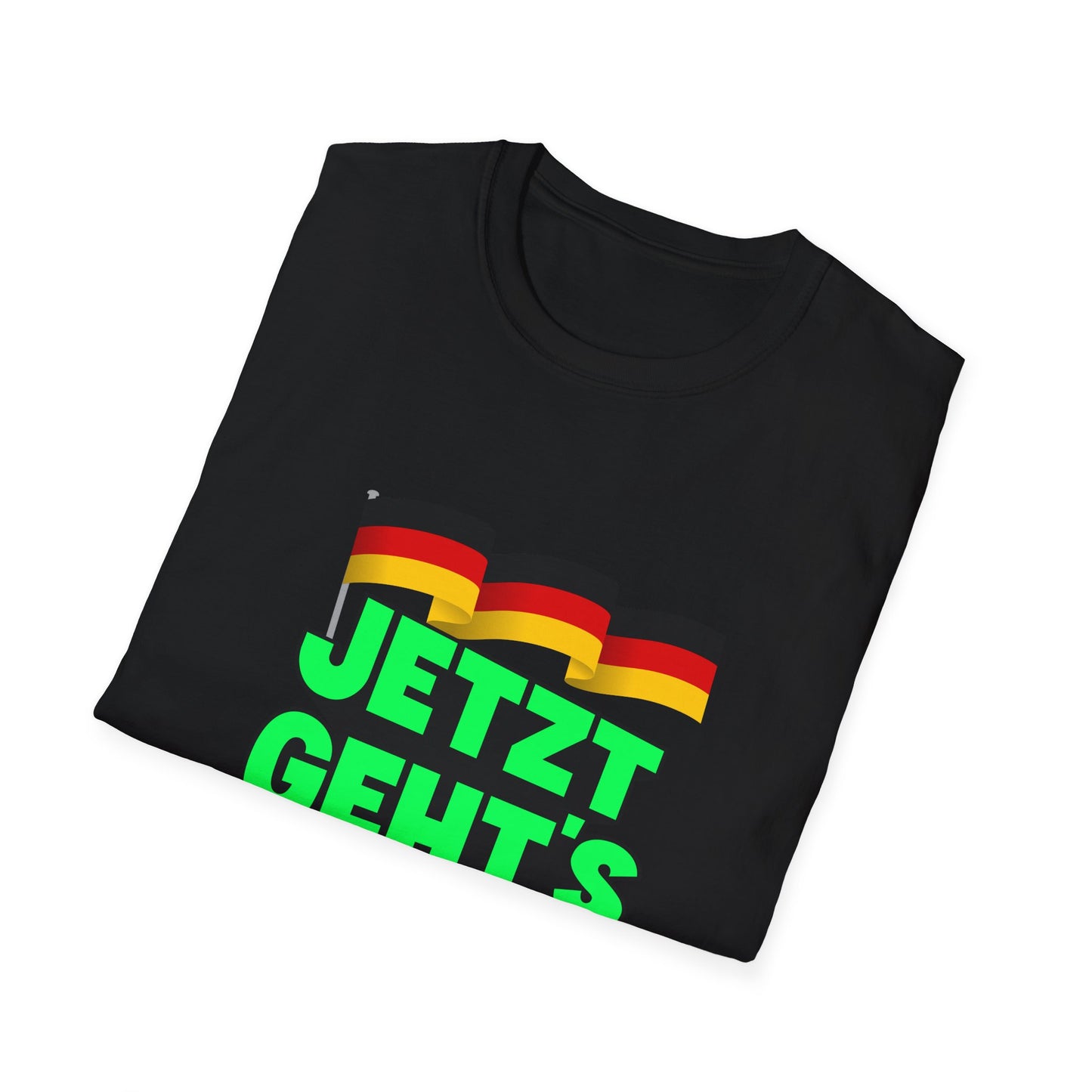 Jetzt geht's los, Fußball - Unisex T-Shirts, Made in Germany Fashion, Best Quality T-Shirts