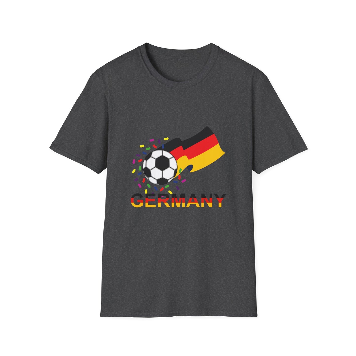 Deutsche Nationalmannschaft Fußballfan T-Shirts, Verschiede Designs, Unisex T-Shirt, Fanmotivtrikot, EM UEFA 2024 Siege, German Soccer Team