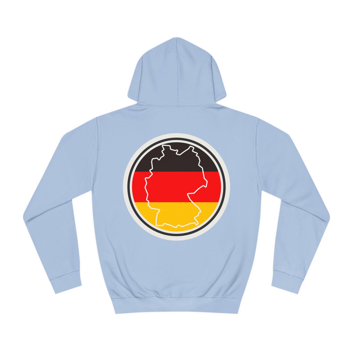 Erleben Sie die Schönheit und Leidenschaft des Fußballs in Deutschland - Beidseitig bedruckt - Hochwertige Unisex-Kapuzenpullover