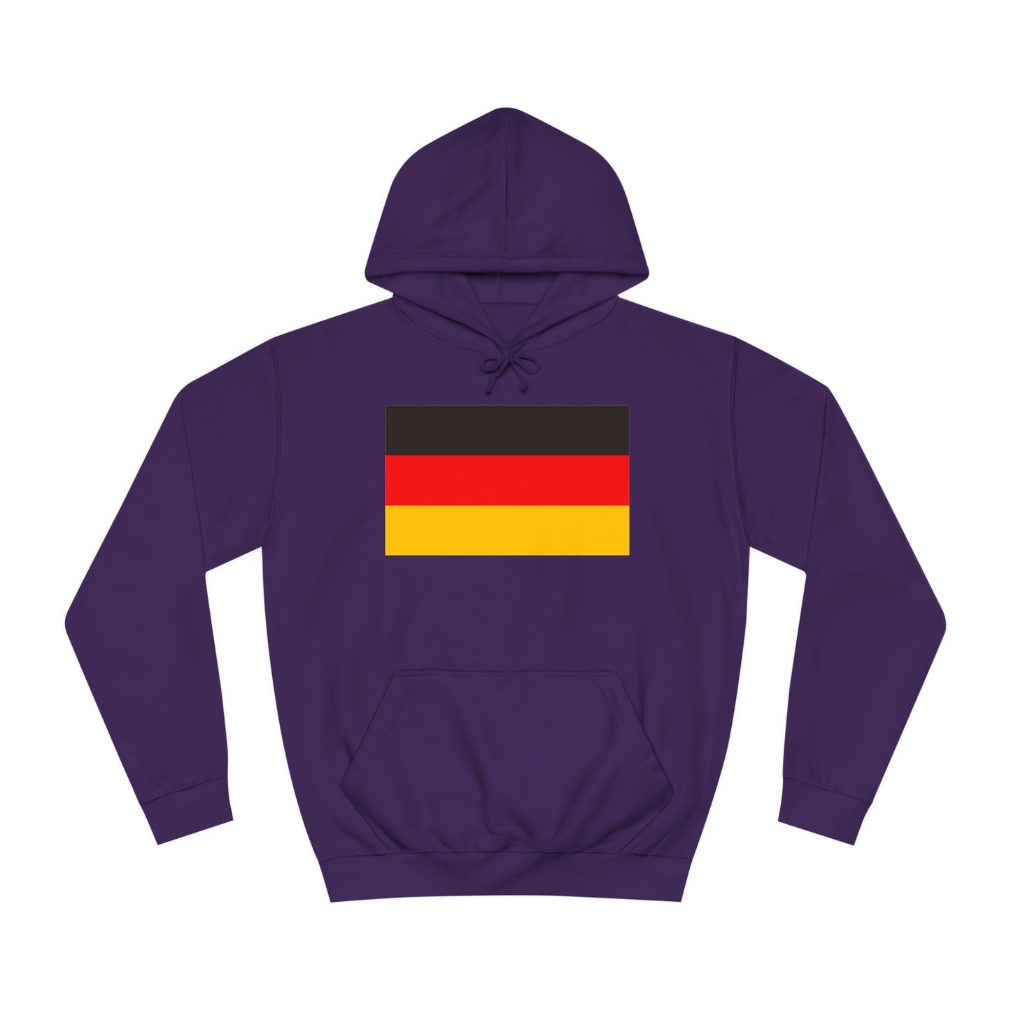 Hochwertige Unisex-Hoodies mit gedruckter deutscher Flagge