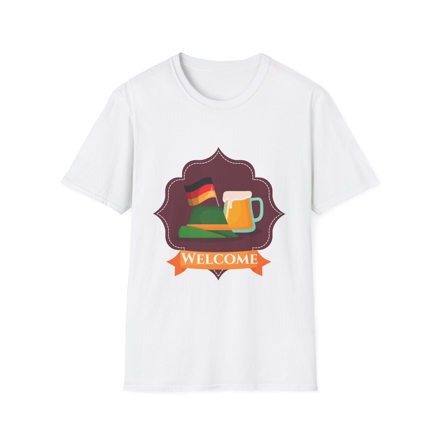 Willkommen in Deutschland Unisex fan T-Shirt, Welcome to Germany, I love Germany