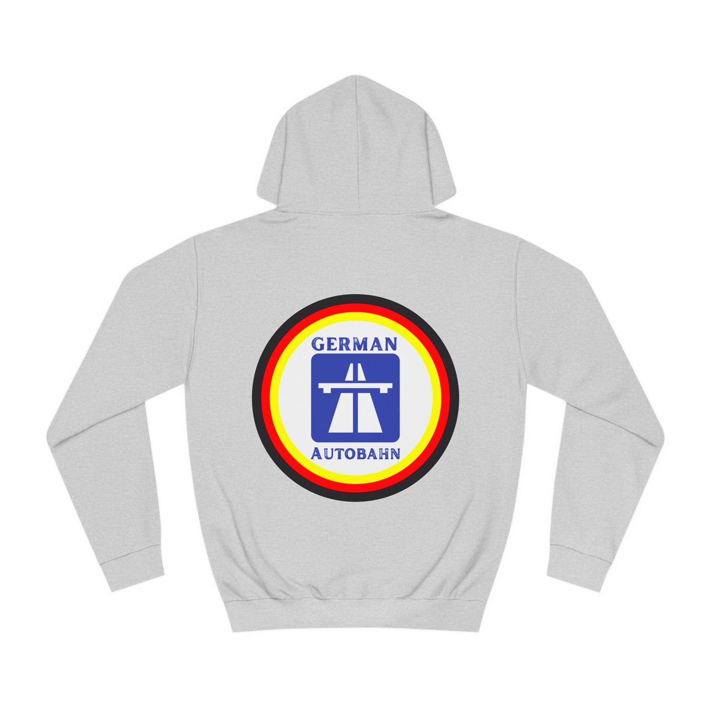 Hochwertige Unisex Hoodies für Autobahnfans - Beide Seiten gedruckt - German Highway - No speed limit