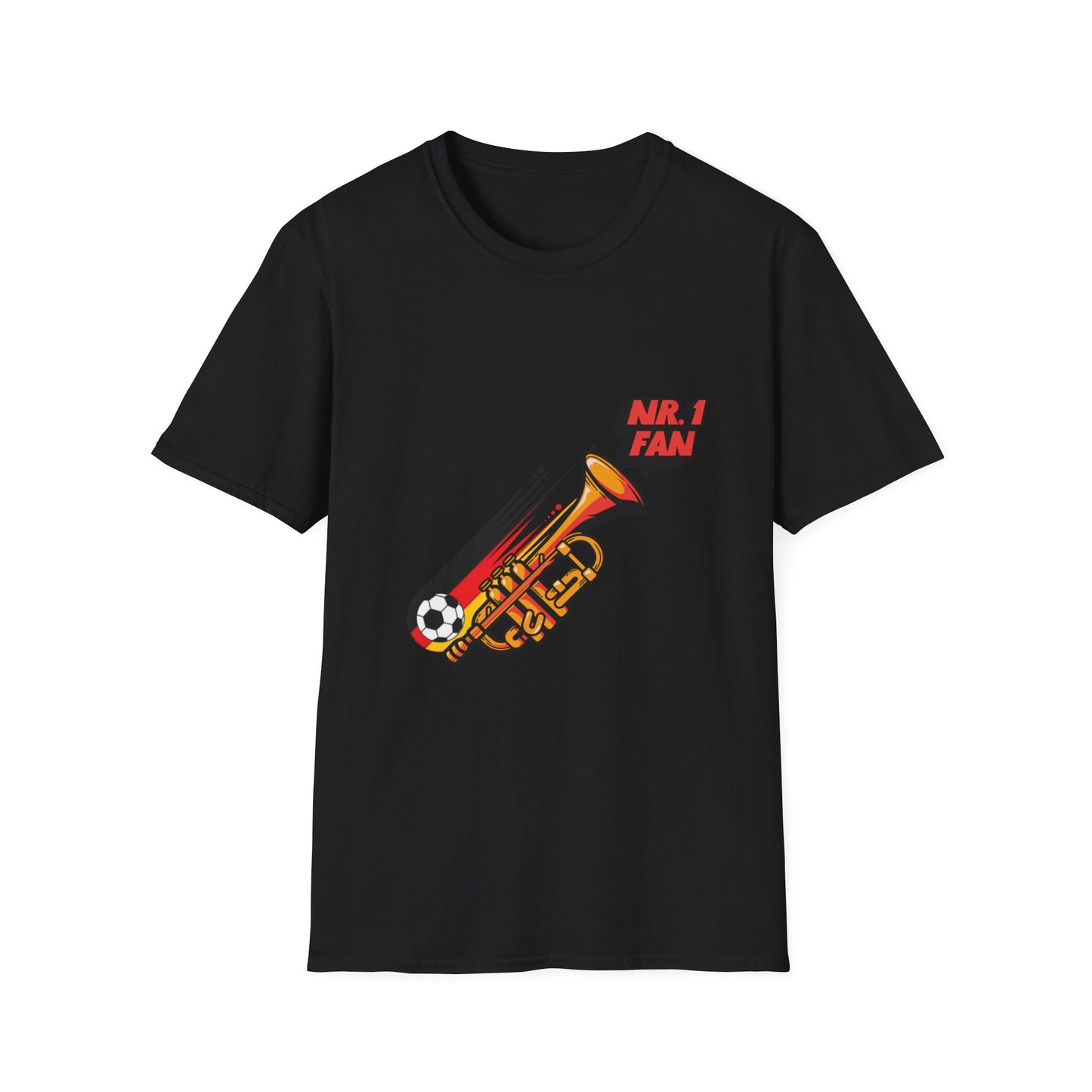 Nummer 1 Fan - Einzigartige Unisex T-Shirt-Motive für Fußballfans