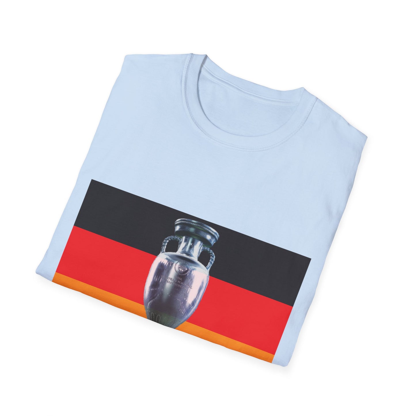 Fußballfan Unisex T-Shirt mit Fanmotiv für EM 2024 Siege, German Soccer Team