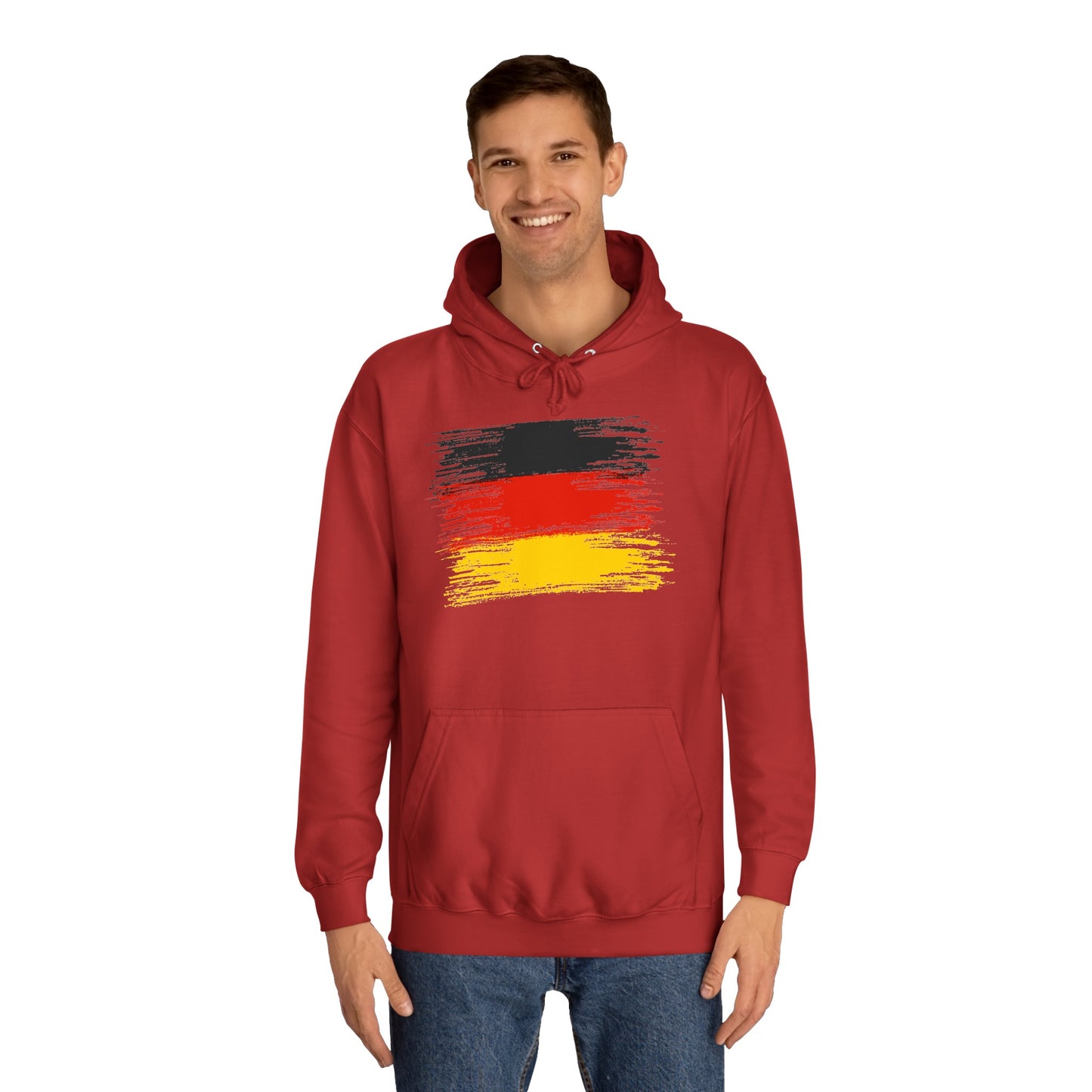 Einfach für Deutschland stehen -   Ein Land der Siege - Hochwertige Unisex-Kapuzenpullover