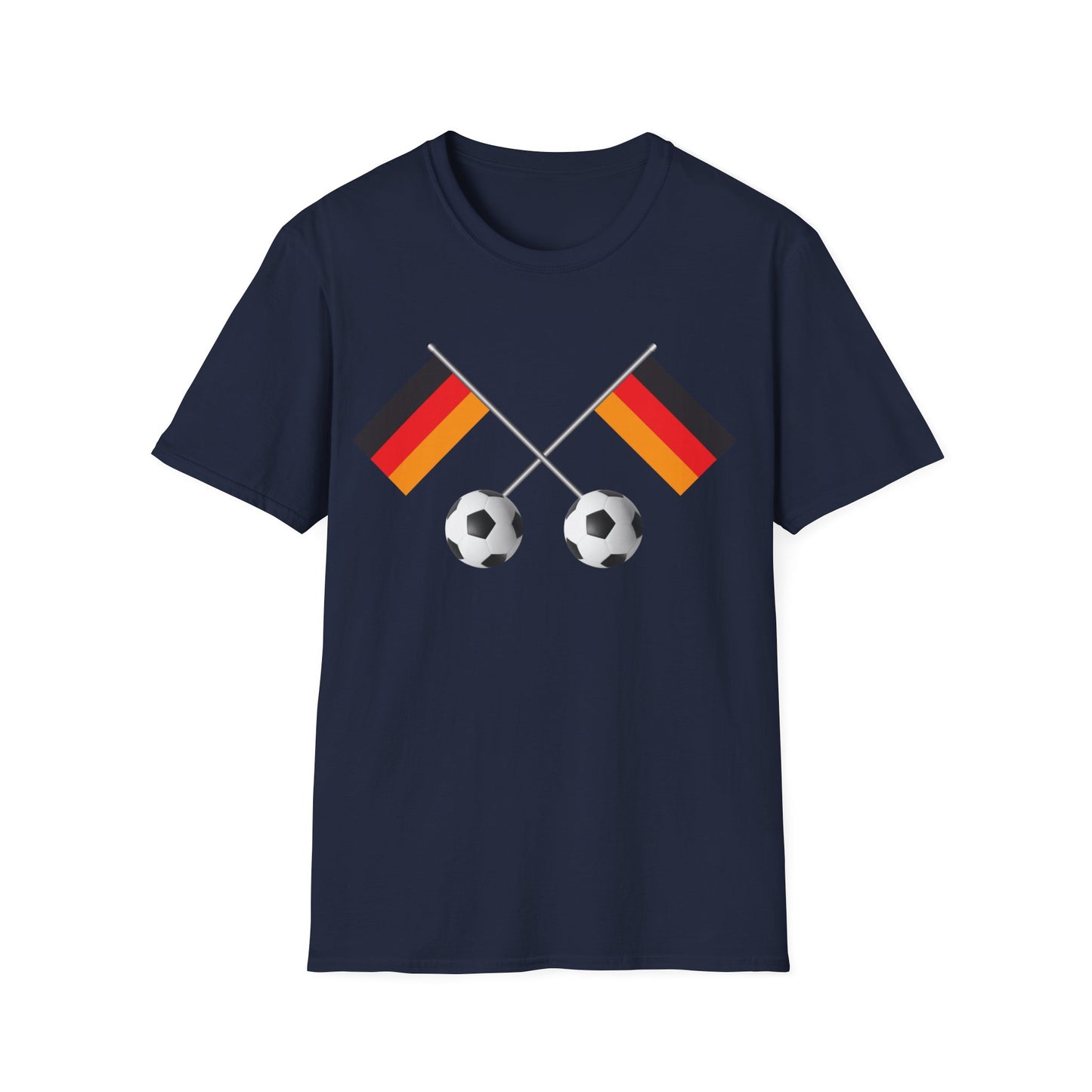 Unisex T-Shirt, Fanmotivtrikot für Deutschland