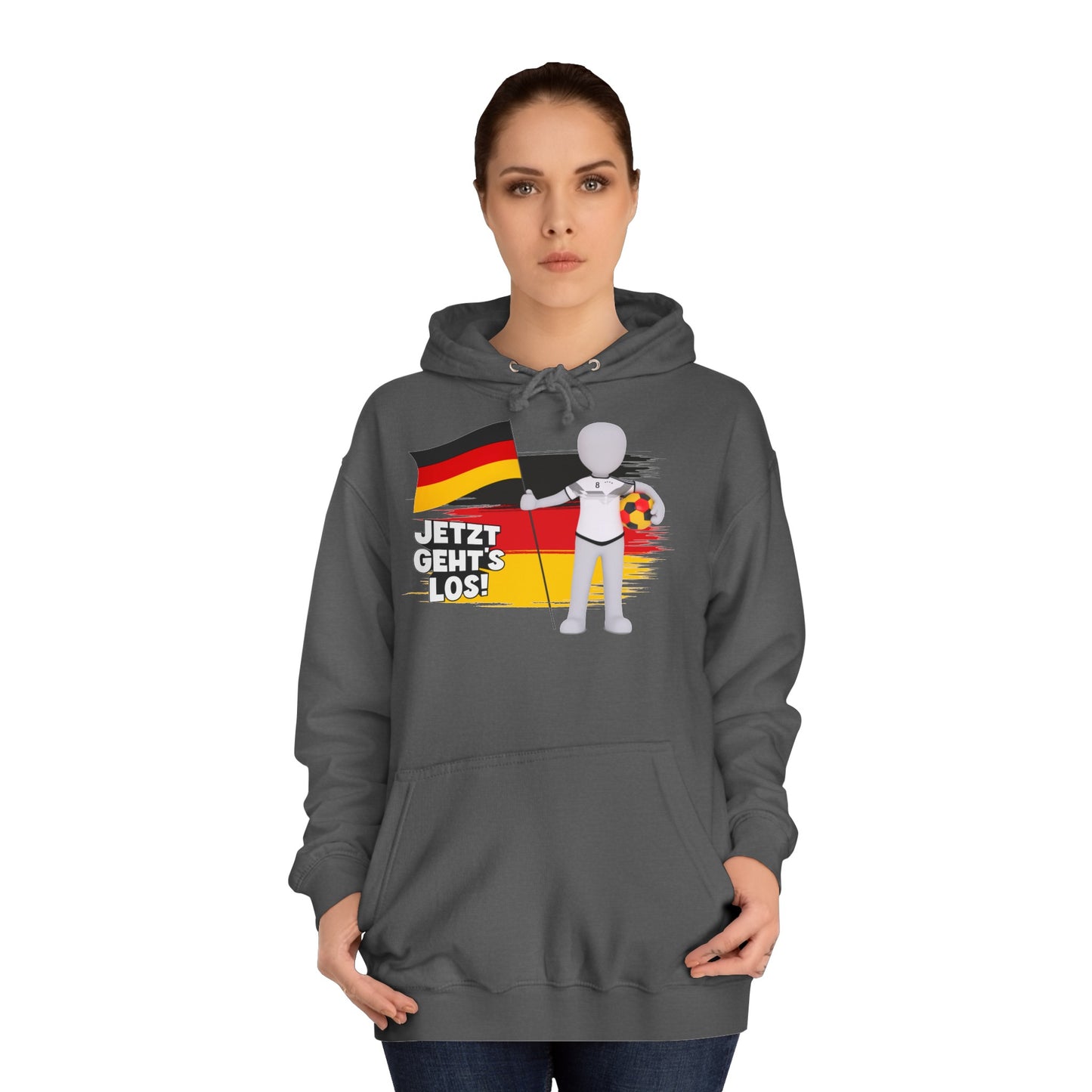 Jetzt geht’s los! Für die deutsche Mannschaft - Hochwertige Hoodies