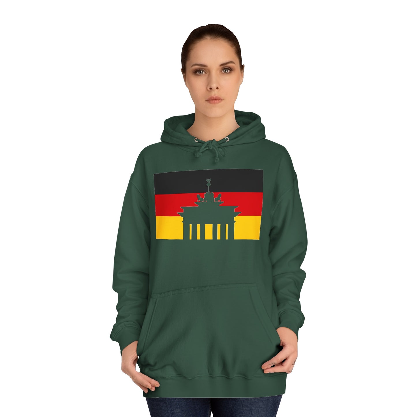 Brandenburger Tor auf Unisex Hoodies tragen - Top Qualität