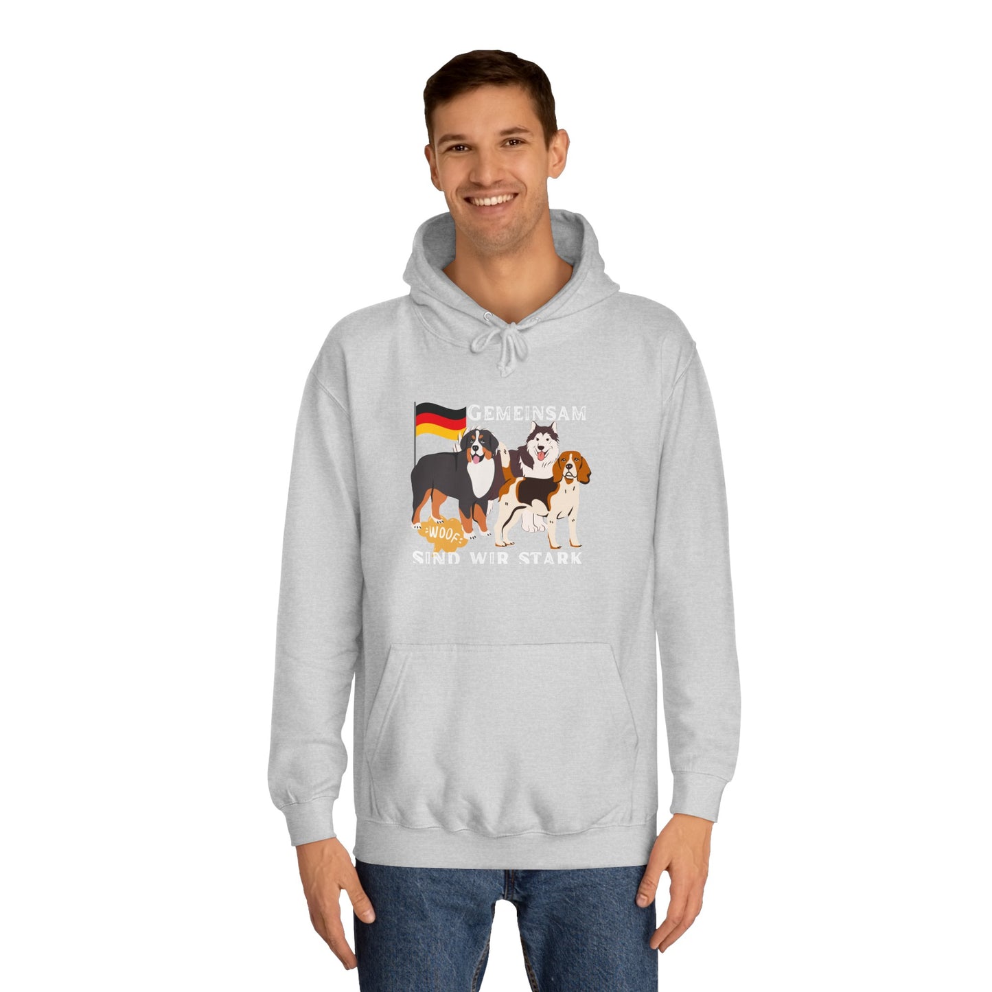 Deutsche Hunde als beste Fans aller Zeiten! - Gedruckt auf Hoodies von bester Qualität.