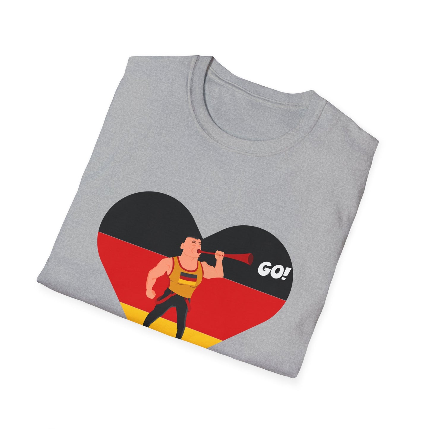 Fußballfan Unisex T-Shirts - Allez Deutschland