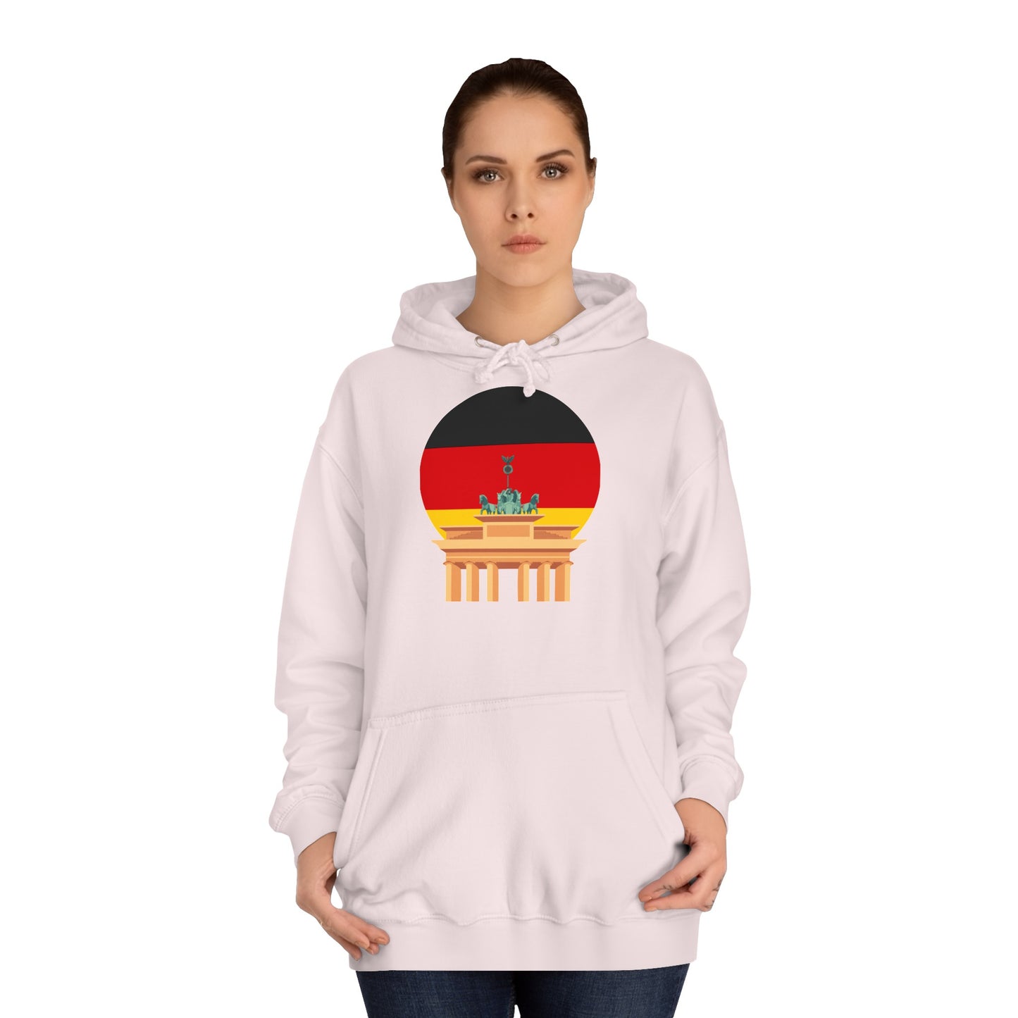 Brandenburger Tor Wahrzeichen auf Unisex Hoodies tragen - Top Qualität