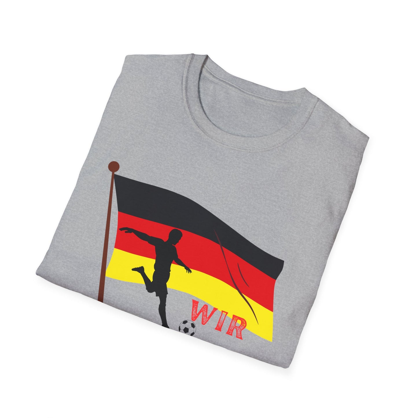 Wir schaffen das! Unisex Softstyle T-Shirt