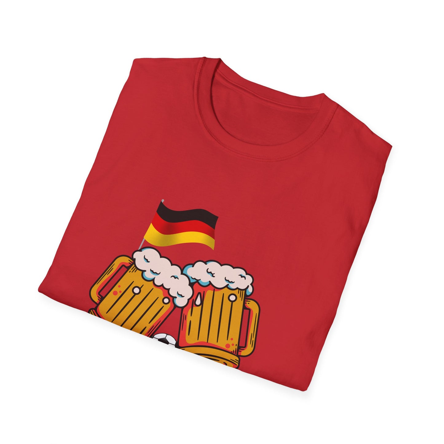 Best German Beer - Willkommen in Deutschland Unisex fan T-Shirt, Welcome to Germany, I love Germany, Ich liebe Deutschland, German culture