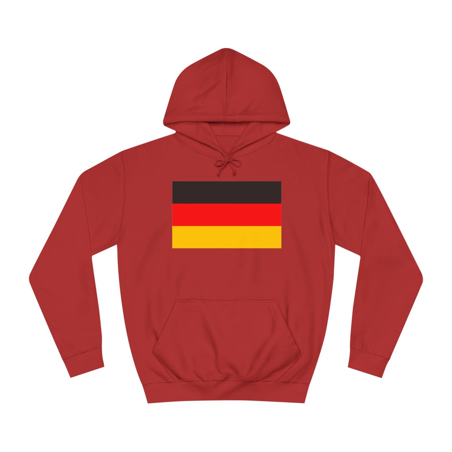 Hochwertige Unisex-Hoodies mit gedruckter deutscher Flagge