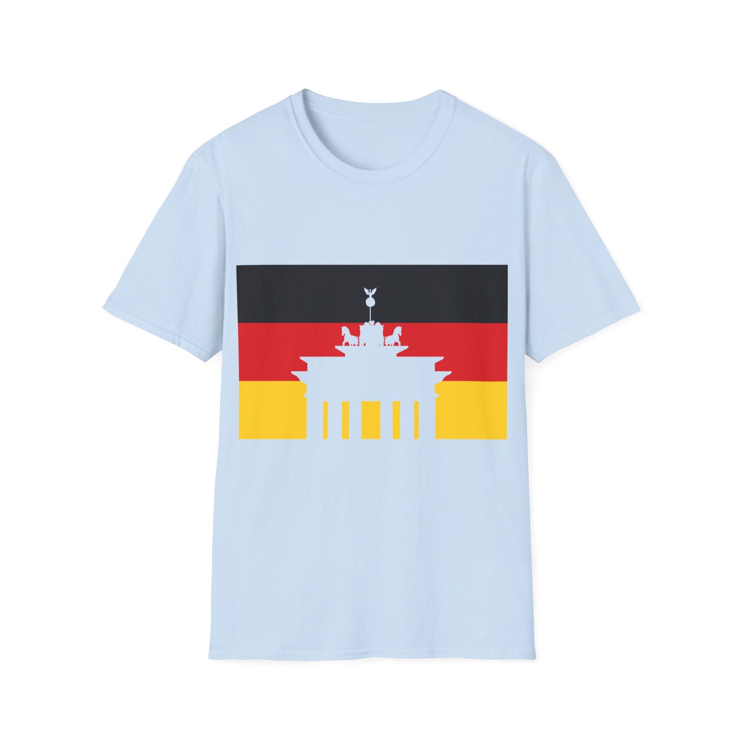 Willkommen in Deutschland, Unisex Brandenburg Tor design T-Shirt, Welcome to Germany, Peace Gate, I love Germany, Ich liebe Deutschland