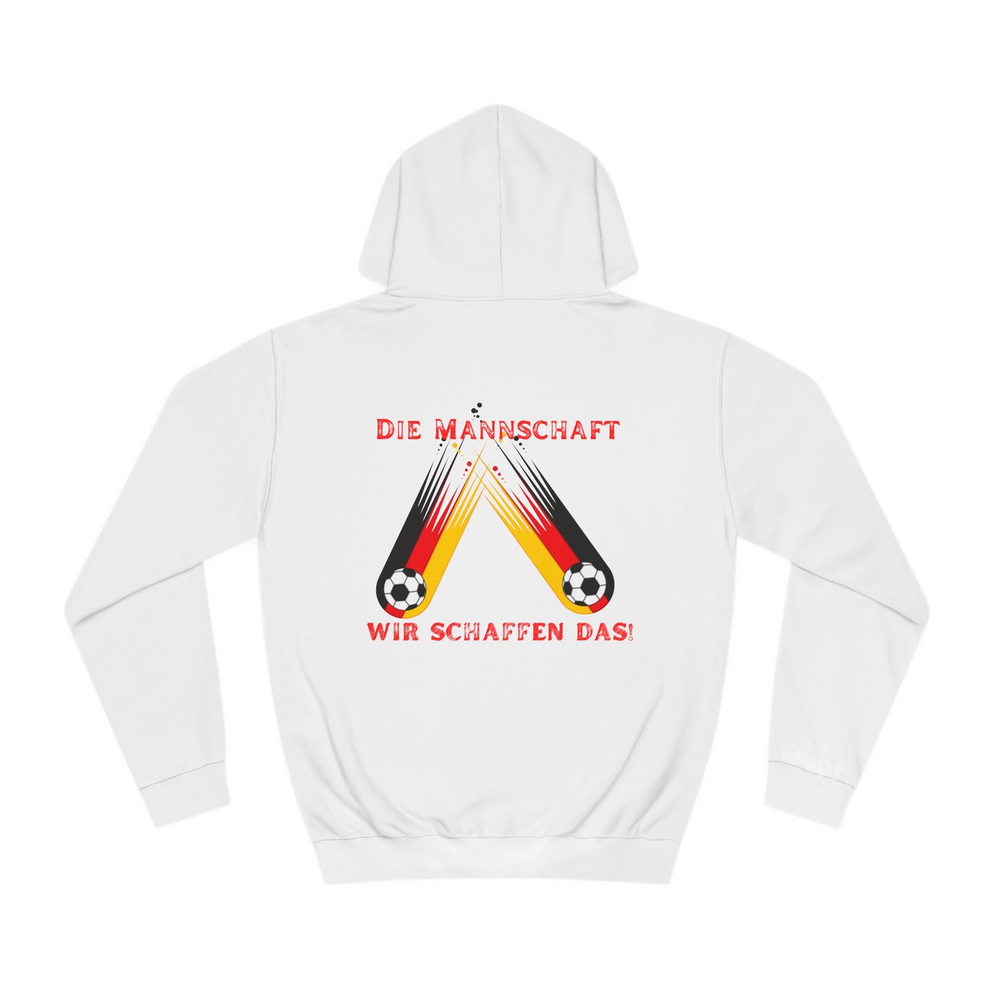 Immer Weiter für Team Deutschland auf Unisex Hoodies -  Beidseitig bedruckt