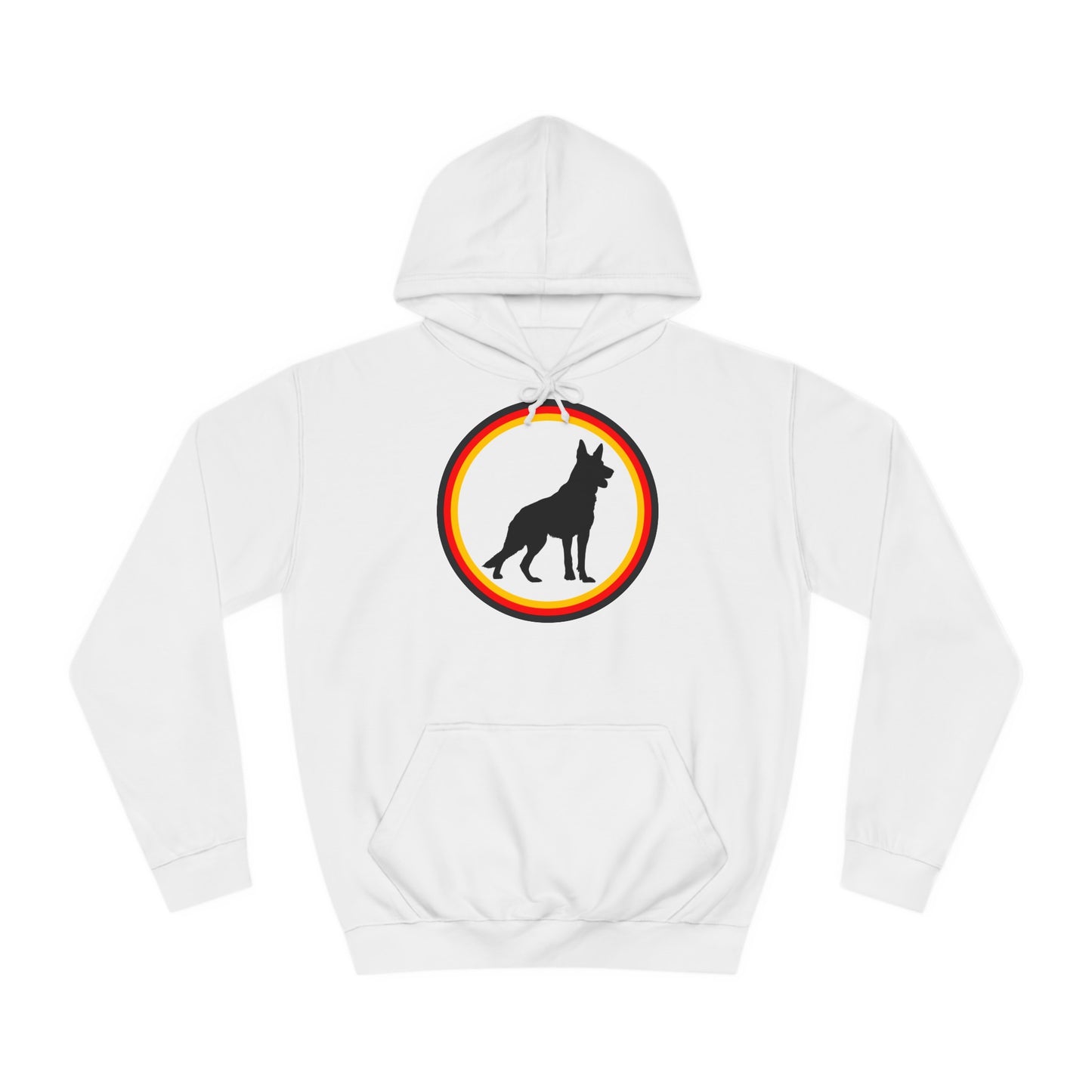 Deutscher Hund - Echter Wächter für Deutschland - Hoodie-Version.