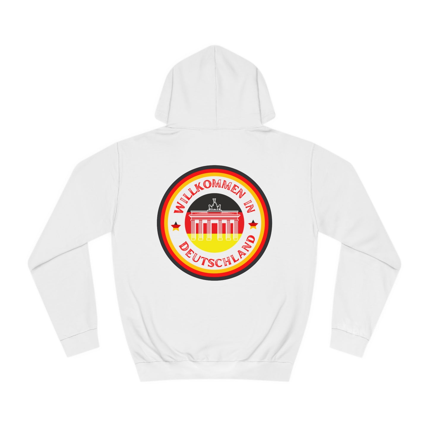 Welcome to Germany - Willkommen in Deutschland  -  Beidseitig bedruckt auf Unisex Hoodies