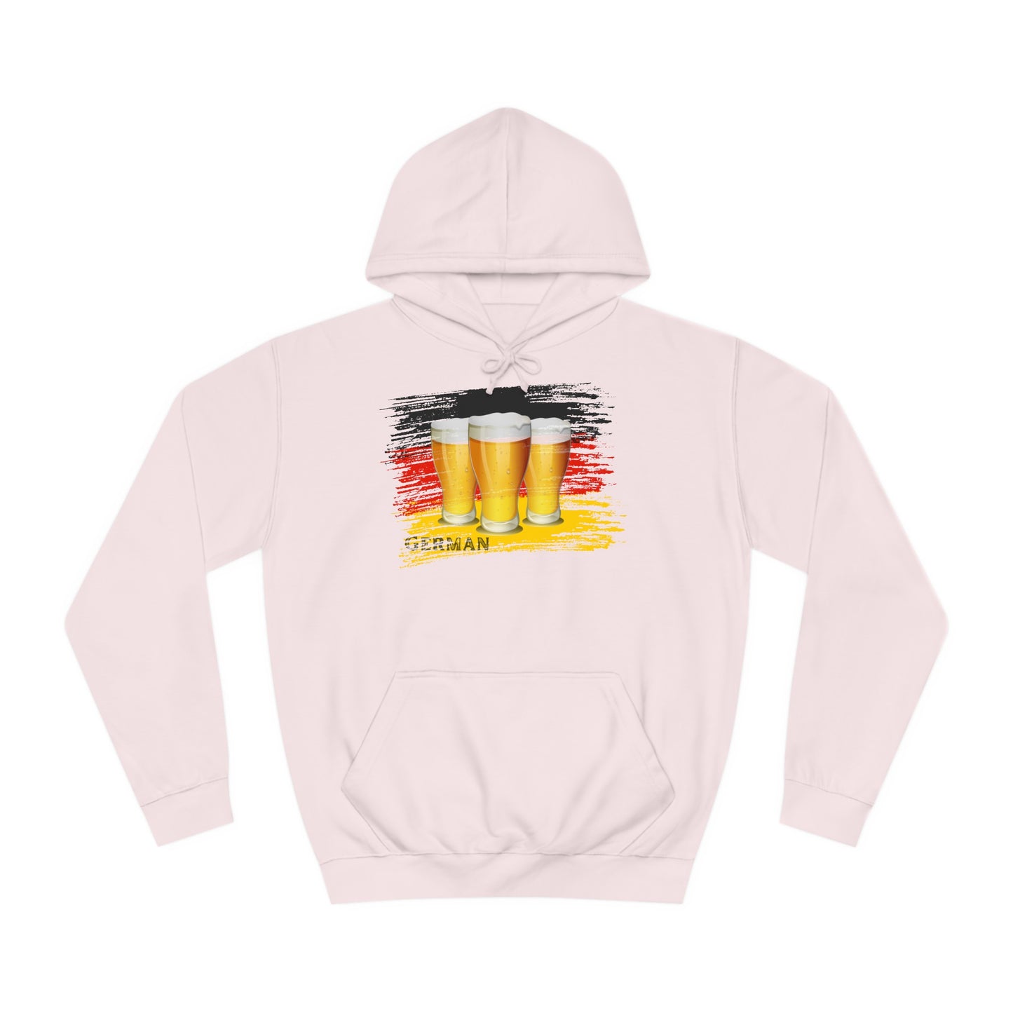 Bier Fans für Deutschland -  auf Unisex Hoodies beidseitig bedruckt