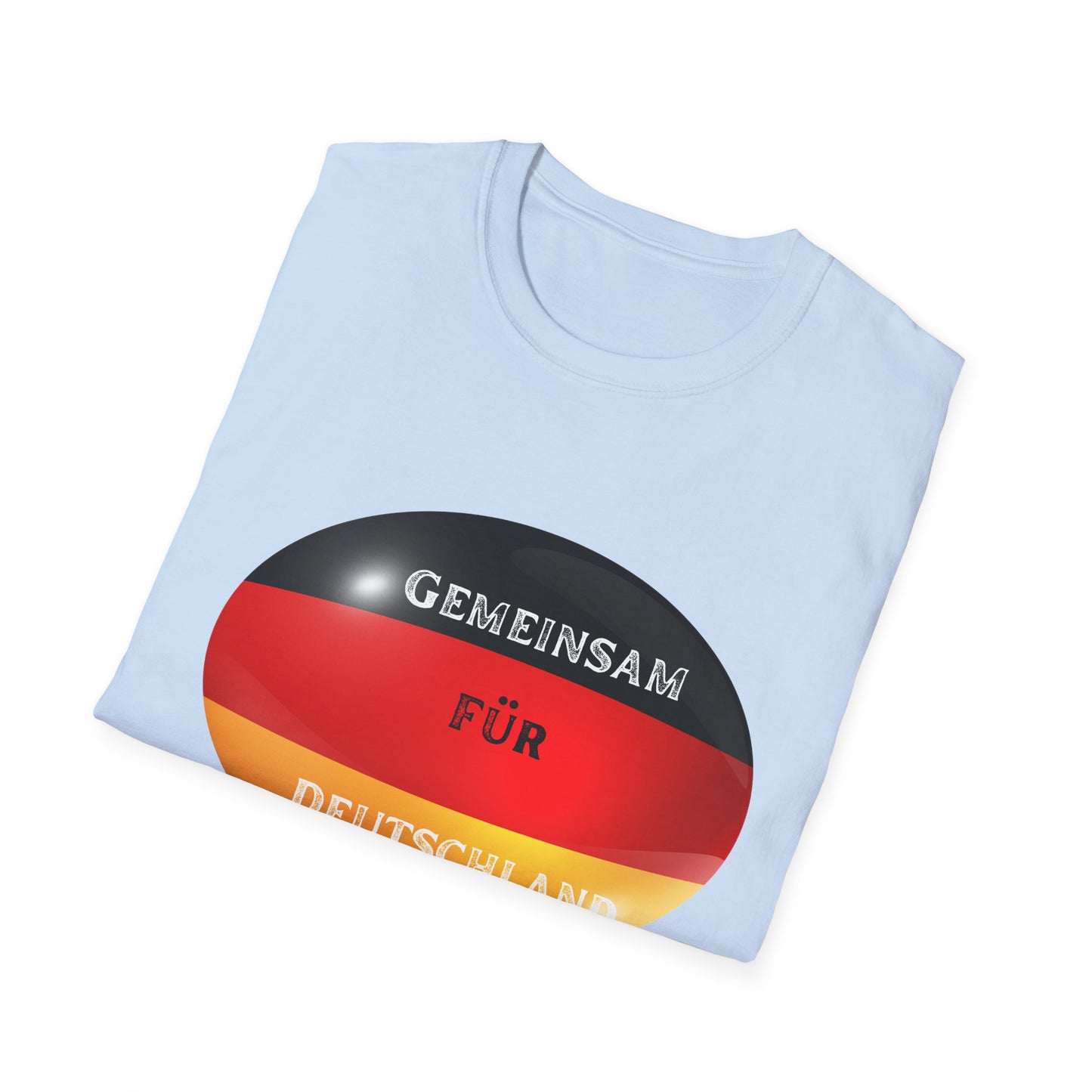 Fußballfan Unisex T-Shirts - Gemeinsam für Deutschland - Allez Team Germany!