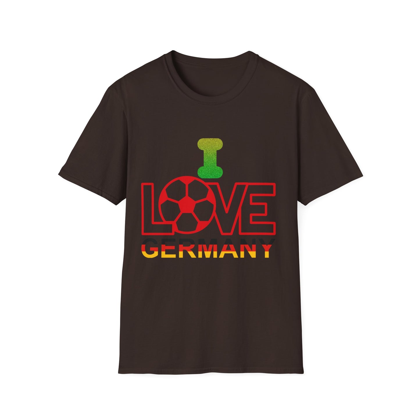 Herzlich Willkommen Unisex T-Shirt, Frieden und Liebe, Liebevolle Gastfreundschaft, Welcome to Germany, I Love Germany, Fußball Deutschland