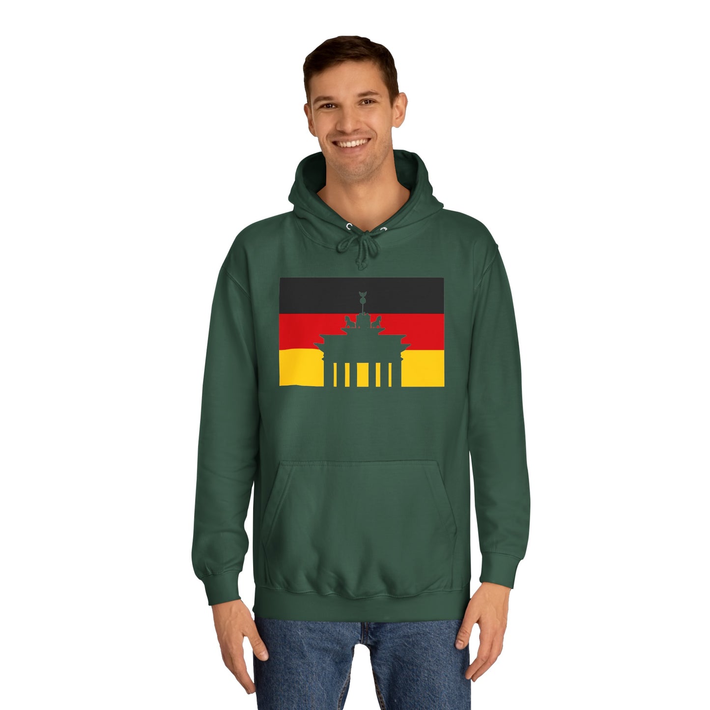 Brandenburger Tor auf Unisex Hoodies tragen - Top Qualität