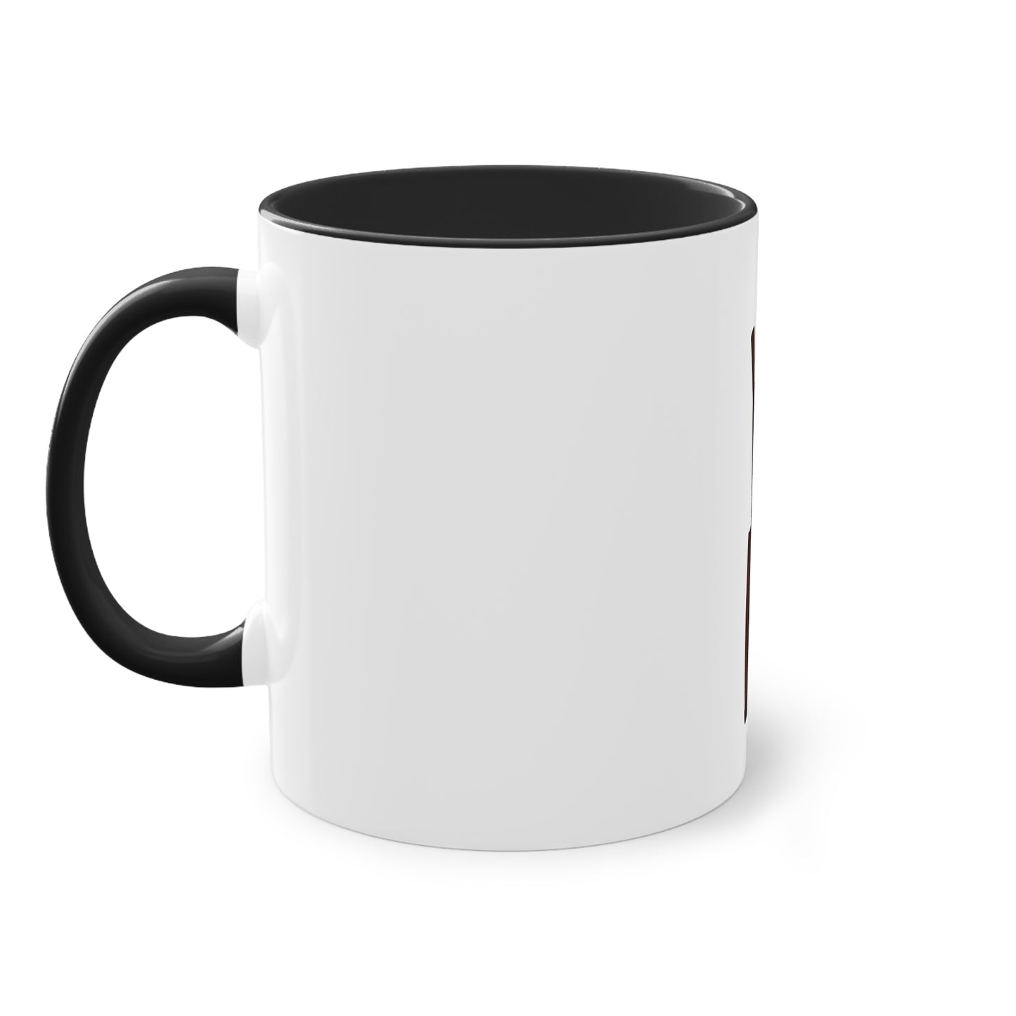 Die stolz der  deutschen Kultur auf Kaffeetassen, Teetassen bedruckt; weißer Außenbereich mit mehrfarbigem Innenbereich und Henkel, große; 11 Unzen.