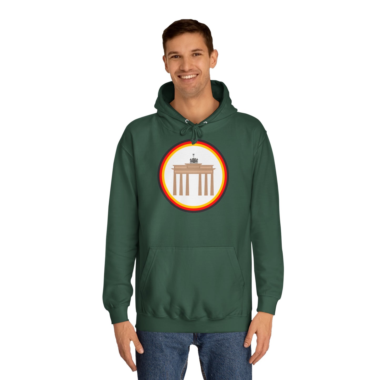 Brandenburger Tor auf Unisex Hoodies tragen - Top Qualität