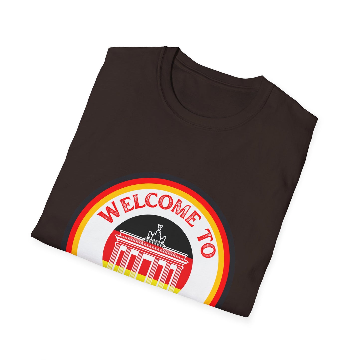 Willkommen in Deutschland Unisex fan T-Shirt, Welcome to Germany