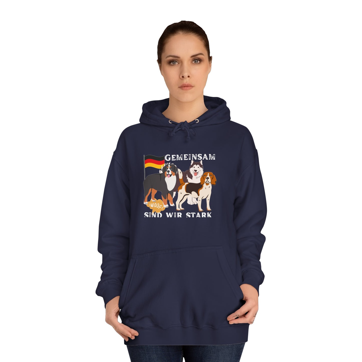 Deutsche Hunde als beste Fans aller Zeiten! - Gedruckt auf Hoodies von bester Qualität.