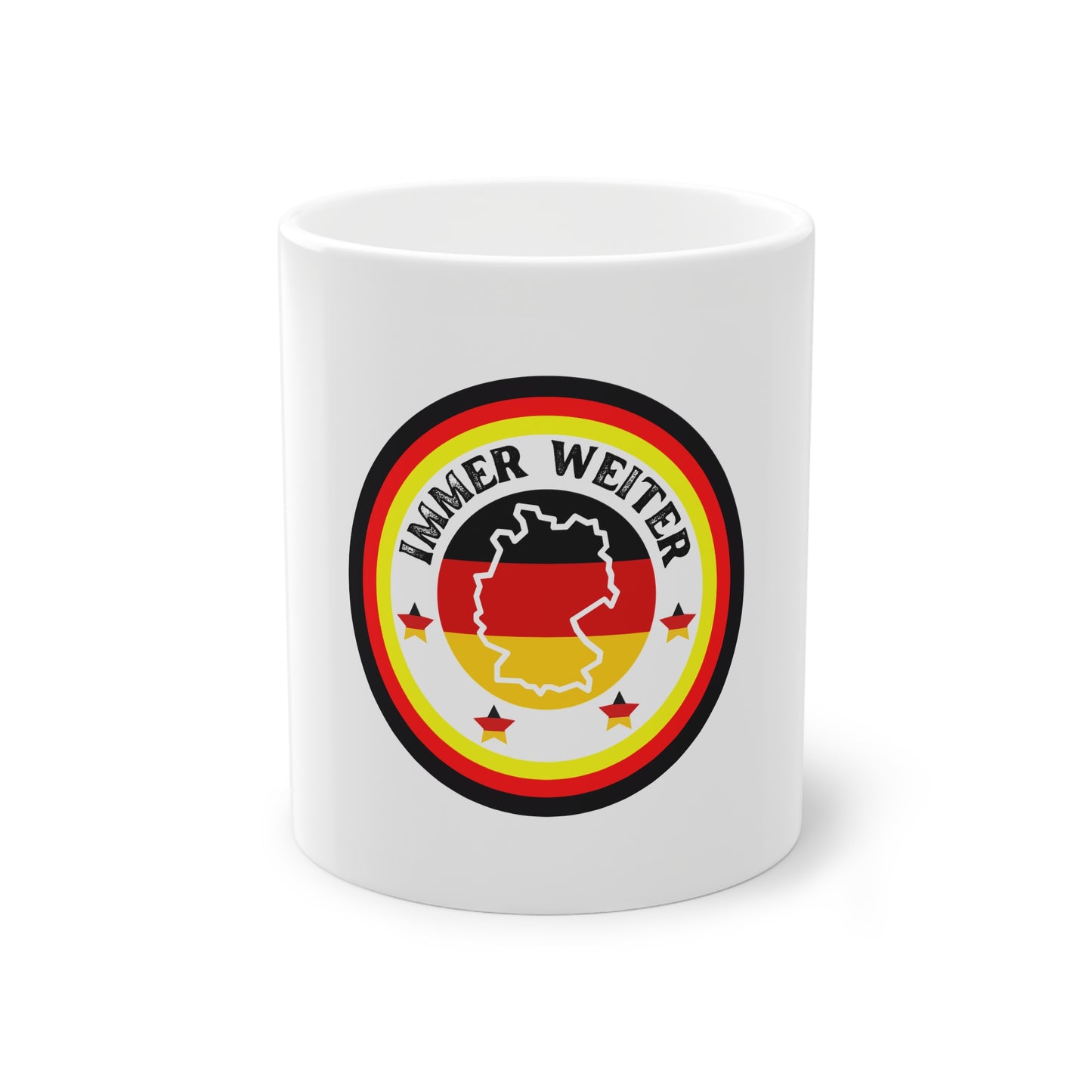 Kaffee und Teetassen - Immer weiter! 11oz (0,33 l) - Perfekt für Kaffee, Tee und heiße Schokolade