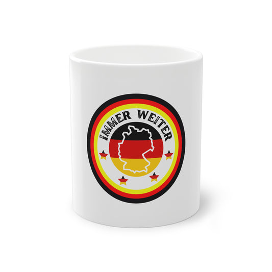 Kaffee und Teetassen - Immer weiter! 11oz (0,33 l) - Perfekt für Kaffee, Tee und heiße Schokolade