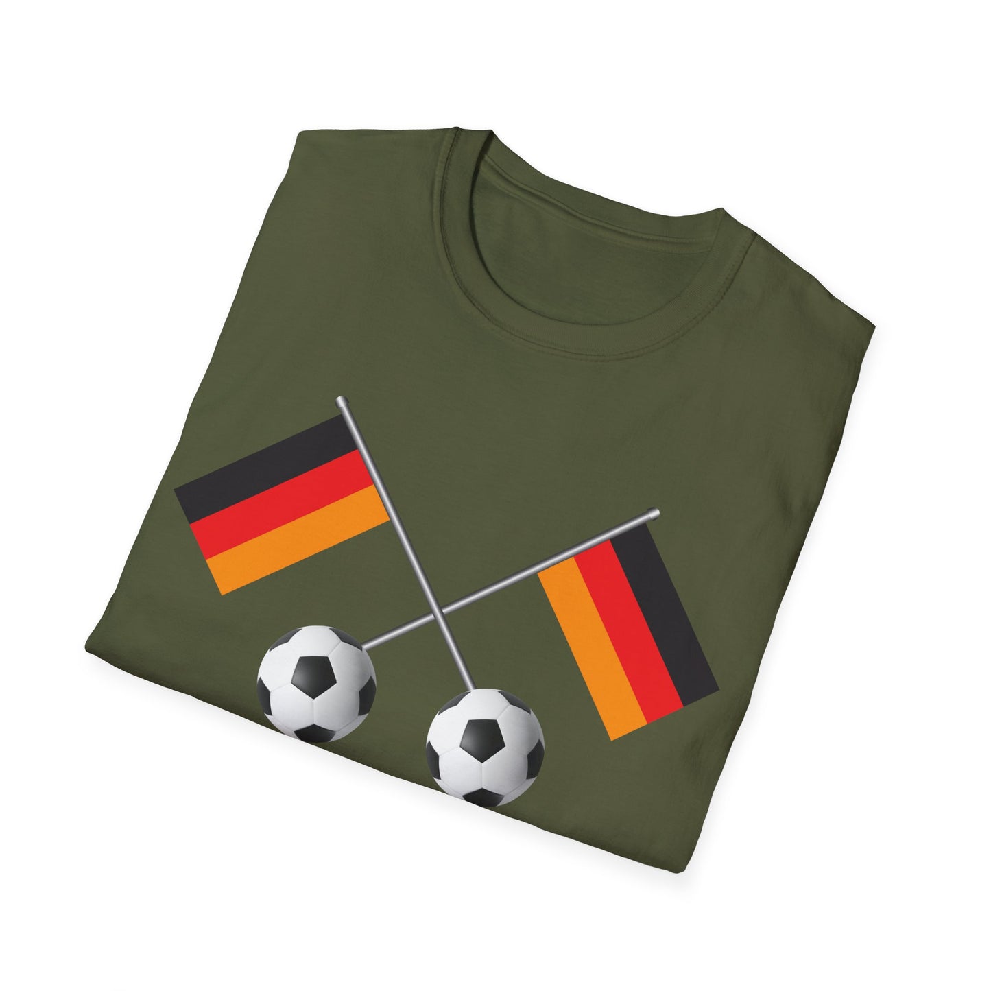 Unisex T-Shirt, Fanmotivtrikot für Deutschland