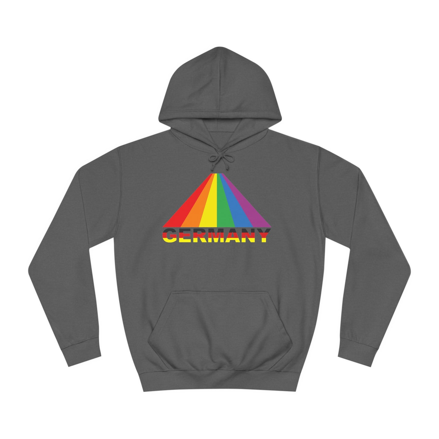 Hochwertige Hoodies - Regenbogen für Deutschland