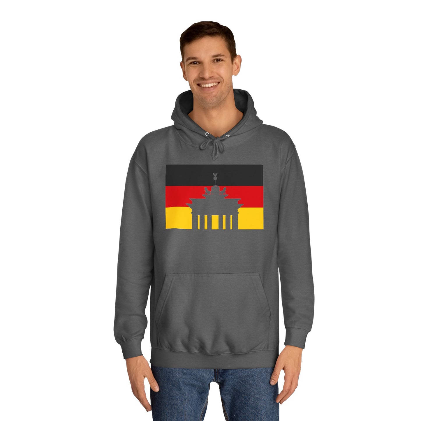 Brandenburger Tor auf Unisex Hoodies tragen - Top Qualität