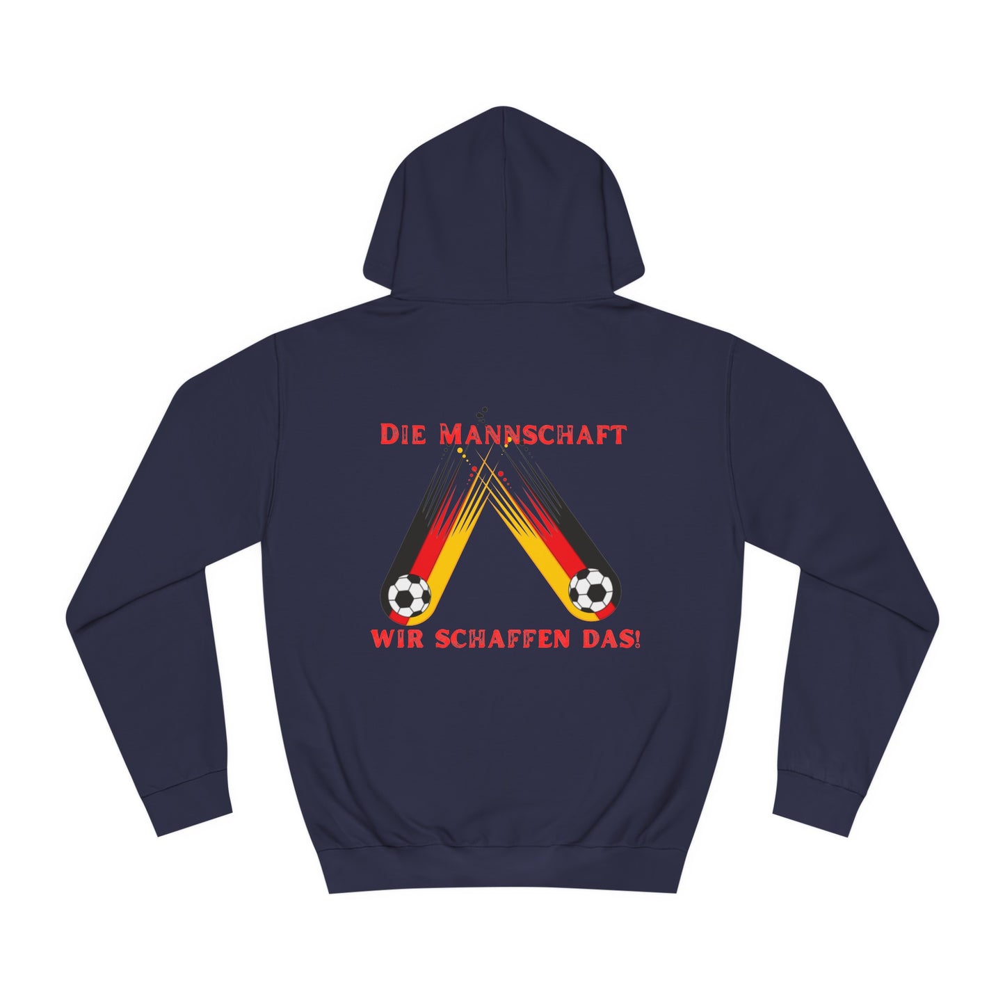 Immer Weiter für Team Deutschland auf Unisex Hoodies -  Beidseitig bedruckt