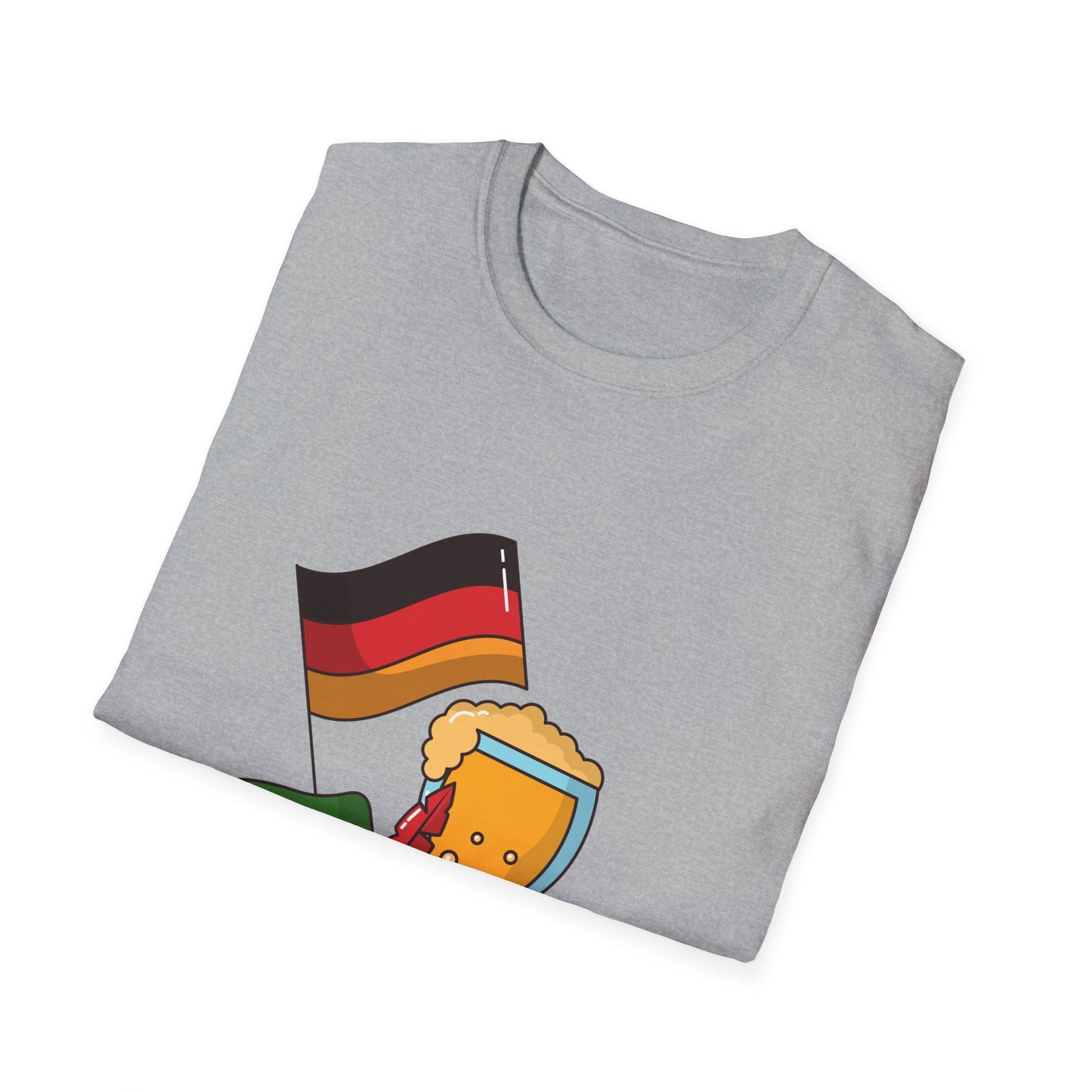 Deutschland Fußballfan Druck-T-Shirts, Fanmotivtrikot, Nationalmannschaft, Unisex Druck-T-Shirt, Sweatshirt, Tanktop, EM 2024, Team Germany