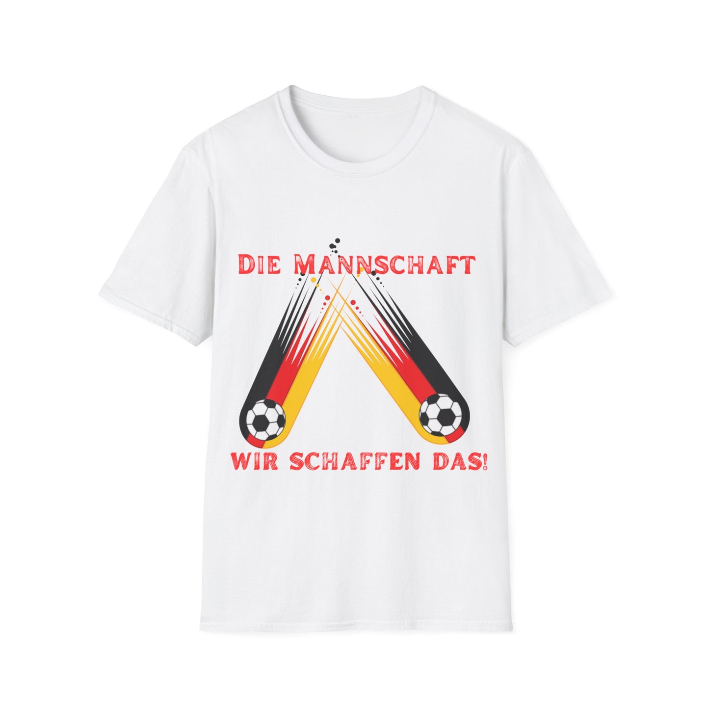 Wir schaffen das! auf Unisex T-Shirt