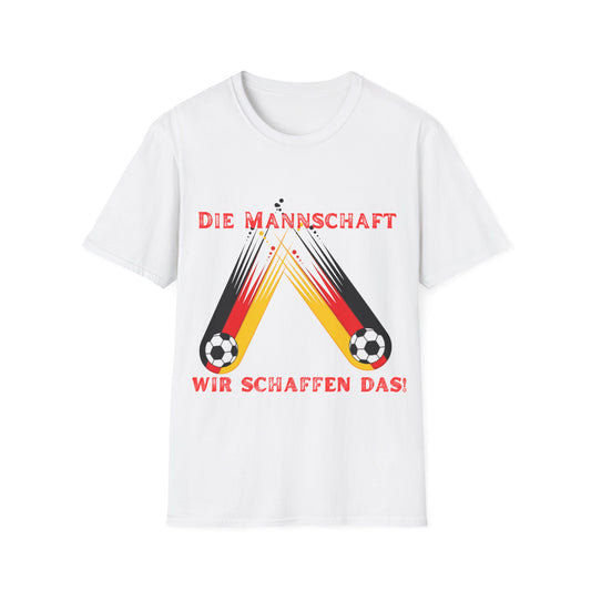 Wir schaffen das! auf Unisex T-Shirt