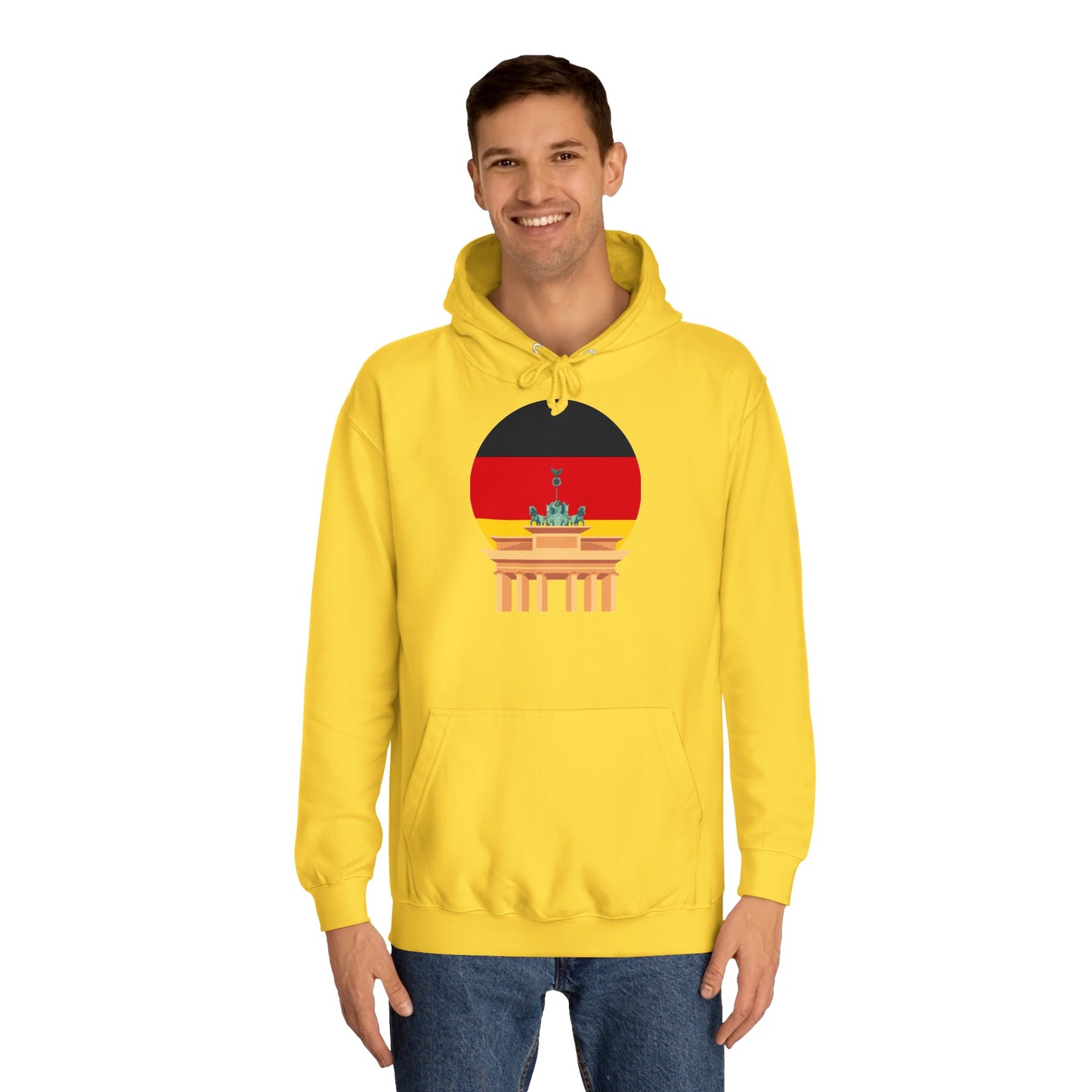 Brandenburger Tor Wahrzeichen auf Unisex Hoodies tragen - Top Qualität