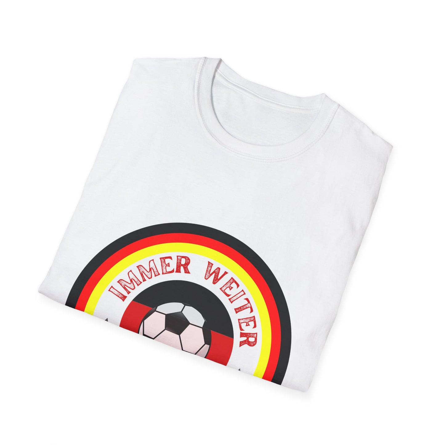 Immer weiter, Unisex Fanmotivtrikot für die Mannschaft, aus bester Qualität