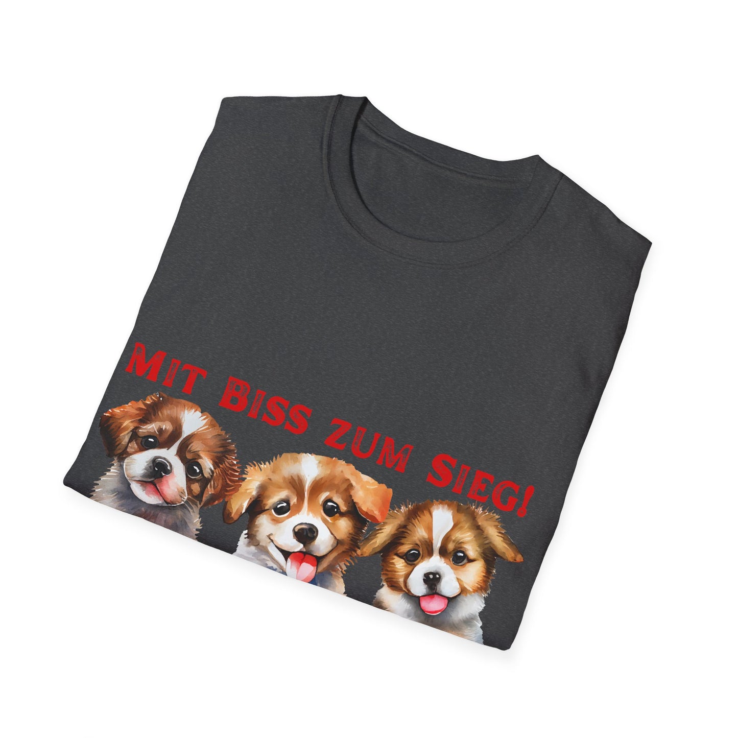 Deutsche Hunde für die Nationalmannschaft, Fußballfan Unisex T-Shirts tragen mit bis zum Sieg