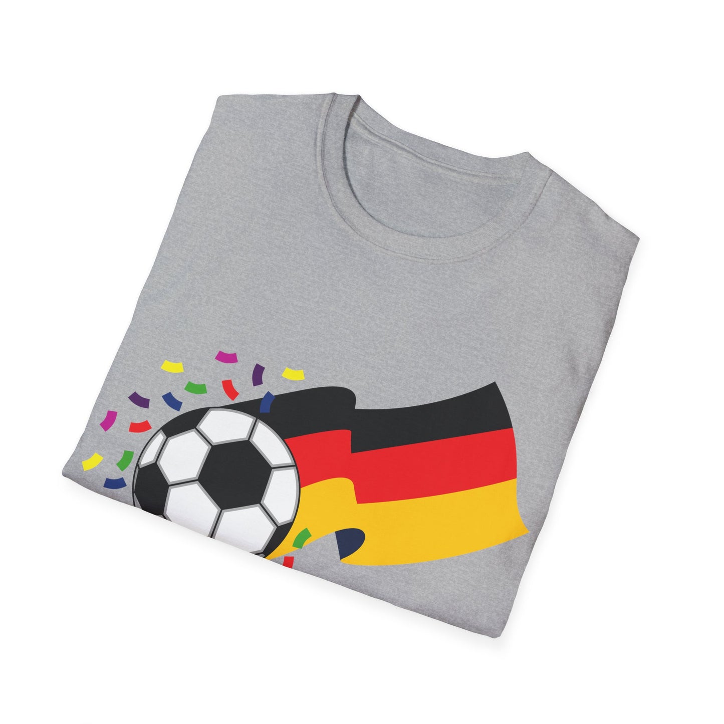 Liebe im Trikot: Deutschland, wir tragen unsere Farben mit Stolz! Unisex T-shirt