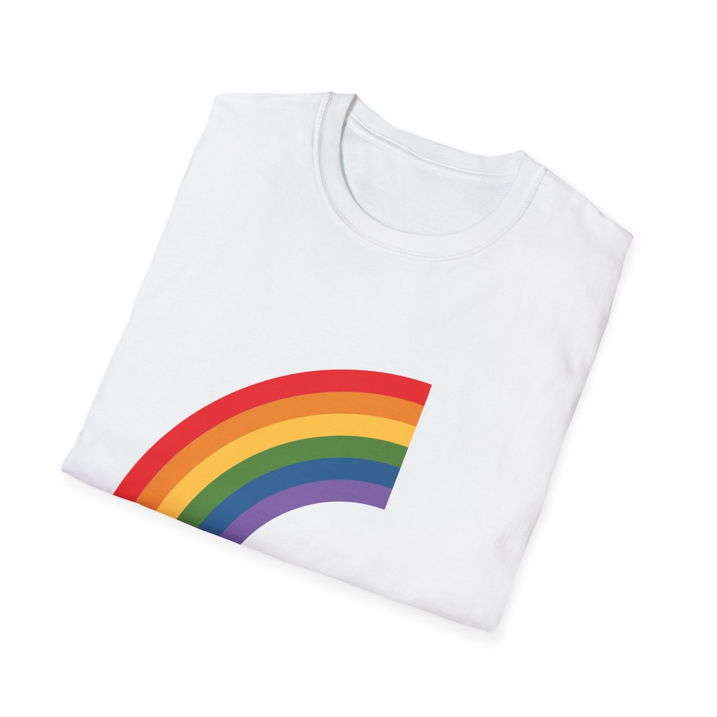 Einzigartige Unisex T-Shirt Designs mit deutscher Liebe für Regenbogen